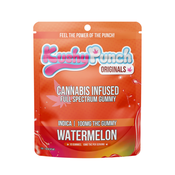 WATERMELON Full-Spectrum THC INDICA Gummies
