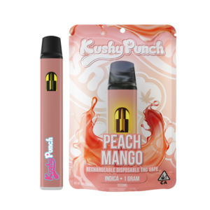 peach mango kushy punch disposable