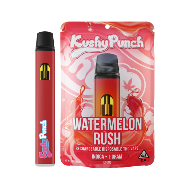 watermelon rush kushy punch disposable