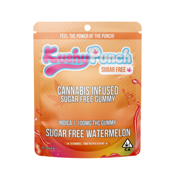 watermelon kushy punch gummies
