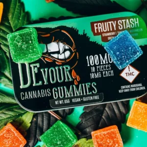 fruity stash devour gummies